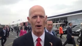 Paris Airshow 2015 - Governor Rick Scott