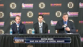 Boston Bruins Introduce Don Sweeney As GM