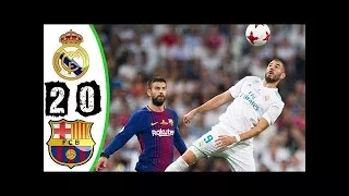 Real Madrid vs Barcelona 2-0 Super Cup Final All Goals & Highlights 16 08 2017 HD