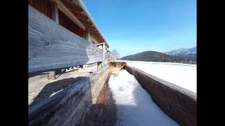 Schwarzenberg im Winter / Freizeitkanal