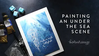 How to Watercolor Paint an Underwater Scene