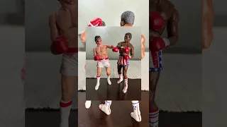 Neca toys Rocky Balboa vs Apollo Creed 1976  #rocky #apollo #boxing #toys