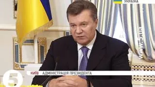 Янукович про звільнення Тимошенко