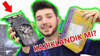 Çin'den Çok Ucuza Aldığım GTX 750 Ti Geldi! Canlı Oyun Testi