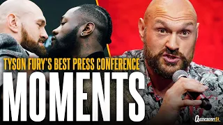 You can't beat Tyson Fury on the mic 🎤 | The best press conferences including Whyte, Wilder & Usyk