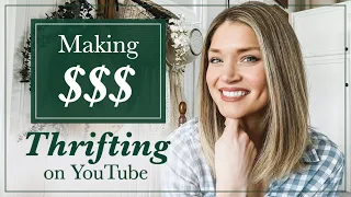 How I Make Money on YouTube by Thrifting