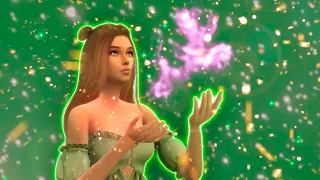 The Sims 4: Winx Club Flora Transformation 🌺 Превращение Флоры в Симс 4 - анимация