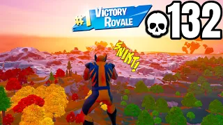 132 Elimination Solo vs Squads Wins Full Gameplay (Fortnite Chapter 4 Season 1)