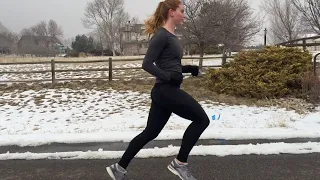 Running Form Before and After: Anterior Pelvic Tilt