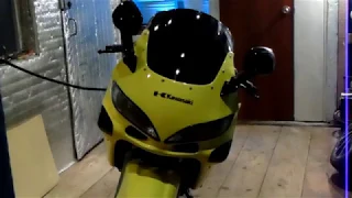 проверка и регулировка уровня топлива в карбюраторах Kawasaki ZZR 400