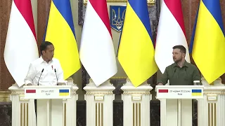 Заяви Володимира Зеленського та Джоко Відодо для представників ЗМІ після зустрічі в Києві