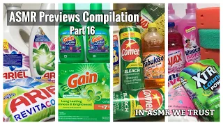 ASMR Previews Compilation | Sponge Squeezing, Cleaning Paste, Pine, and Powder