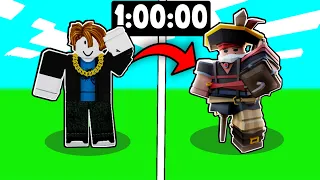 I MASTERED Pirate Davey in 1 HOUR.. (Roblox Bedwars)