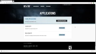 (PHP) EVE Online SSO/ESI | Episode 1 -  creating an application