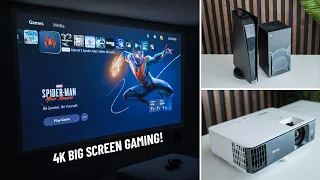 4K Gaming Projector for PS5/Xbox Series X | BenQ TK700 Review!