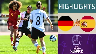 🇩🇪 Germany vs Spain 🇪🇸 UEFA Women's U17 Championship | Group A