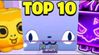 Top 10 luckiest YouTubers to hatch titanics in psx🤯🤯