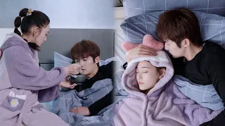 Cinderella took care of sick CEO, fell asleep and accidentally climbed into CEO's bed