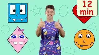 Adam's Classroom - Let's Learn Shapes!