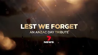 2024 Lest We Forget Anzac Day Tribute Concert | 7 News Australia