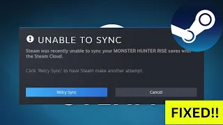 How To Fix Steam "Unable to Sync' Error in Windows
