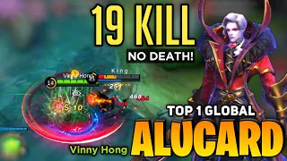 100% Immortal! Alucard Perfect Gameplay [Top 1 Global Alucard] By Vinny Hong aka Cold  - MLBB