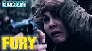 Being Forced To Execute A Soldier | Fury | CineClips | With Captions