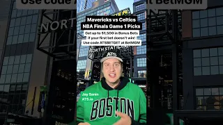 DALLAS MAVERICKS VS BOSTON CELTICS NBA FINALS GAME 1 PICK & PREDICTION