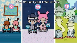 How We Meet! Our Love Story  toca Sad Story | | Toca Life Story | Toca Boca