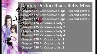 Chapters 471-480 Genius Doctor: Black Belly Miss Audiobook