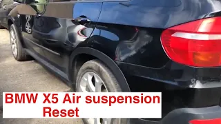 BMW X5 suspension compressor reset/calibration (it’s back 🤨)