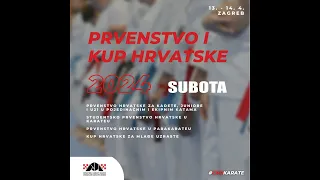 Tatami 2 PH za kadete, juniore i U21 u pojedinačnim i ekipnim katama