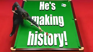 You will be amazed by the brilliant game of Ronnie O'Sullivan!