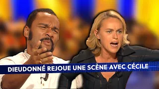 Dieudonné rejoue une séquence culte d'un ancien spectacle avec Cécile !