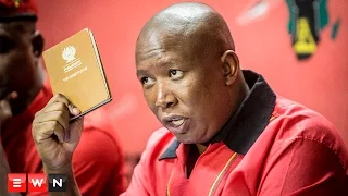 Malema calls for Zuma resignation: "It's not about feelings, it's about the constitution"