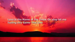 Patty Ryan   Love is the Name of the Game Karaoke   New Wave