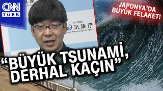 Japonya'da Yıkıcı Deprem! Devleti Televizyonu Tsunami Uyarısı Yaptı... #Haber