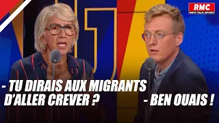 Échange tendu entre Zohra Bitan et Antoine Diers à propos de l'immigration | Les Grandes Gueules