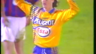 Résumé  Sochaux - Caen saison 1995-1996 J13