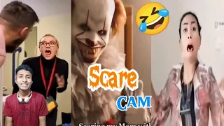 Funny Compilation 🤣 Scare Cam Pranks 2024 | Jump Scare