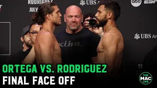 Brian Ortega vs. Yair Rodriguez Final Face Off | UFC Long Island