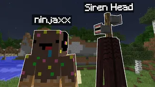 J'ai installé Siren Head sur mon Minecraft.. (flippant)