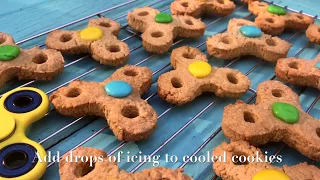 Fidget Spinner Cookies - One Handed Baker