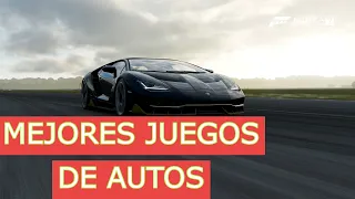 Top mejores Juegos de AUTOS CARROS de Carreras PC, PS4, PS5, XBOX ONE, XBOX SERIES S/X, Switch