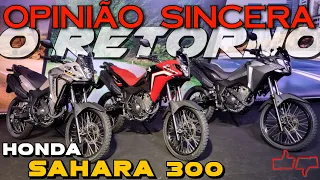 Nova Honda SAHARA 300: O retorno da lenda! História da moto, detalhes, curiosidades. Vale a pena?