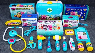 7 Minutes Satisfying with Unboxing Cute Blue Pinkfong Toys, Doctor PlaySet Compilation ASMR