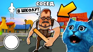 ИГРАЮ против УЧИТЕЛЬ ПРИВЕТ СОСЕД Dark Riddle Похожая Игра на Hello Neighbor КОТЁНОК ЛАЙК