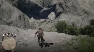 Rdr 2 -  Glitching to Bigfoot