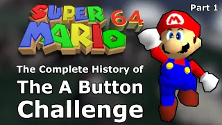 How Gaming's Most Iconic Challenge Was Invented - The History of the SM64 A Button Challenge Part 1