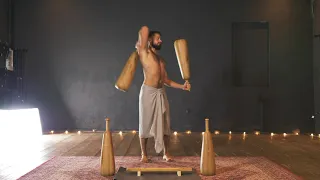 VARZESH-E PAHLAVANI | Shena Push Ups | Persian Meels Training